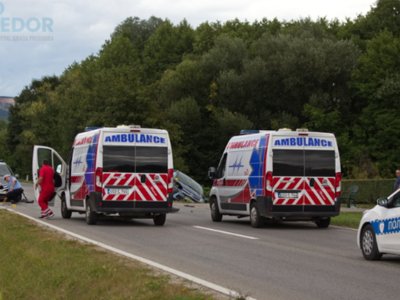Teška saobraćajka na putu Prijedor – Banjaluka, ima povrijeđenih