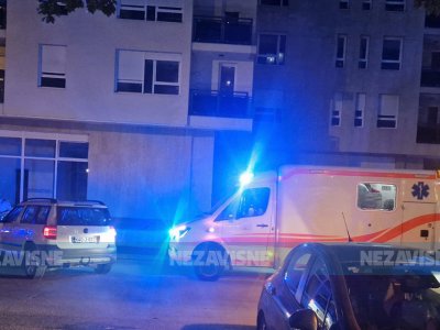 Udes u centru Banjaluke, povrijeđen motociklista (FOTO)