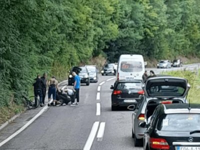 Nesreća na putu kod Donjeg Vakufa: Poginuo biciklista iz Austrije
