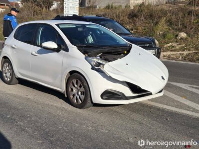 Sudar vozila izazvao gužve u Mostaru