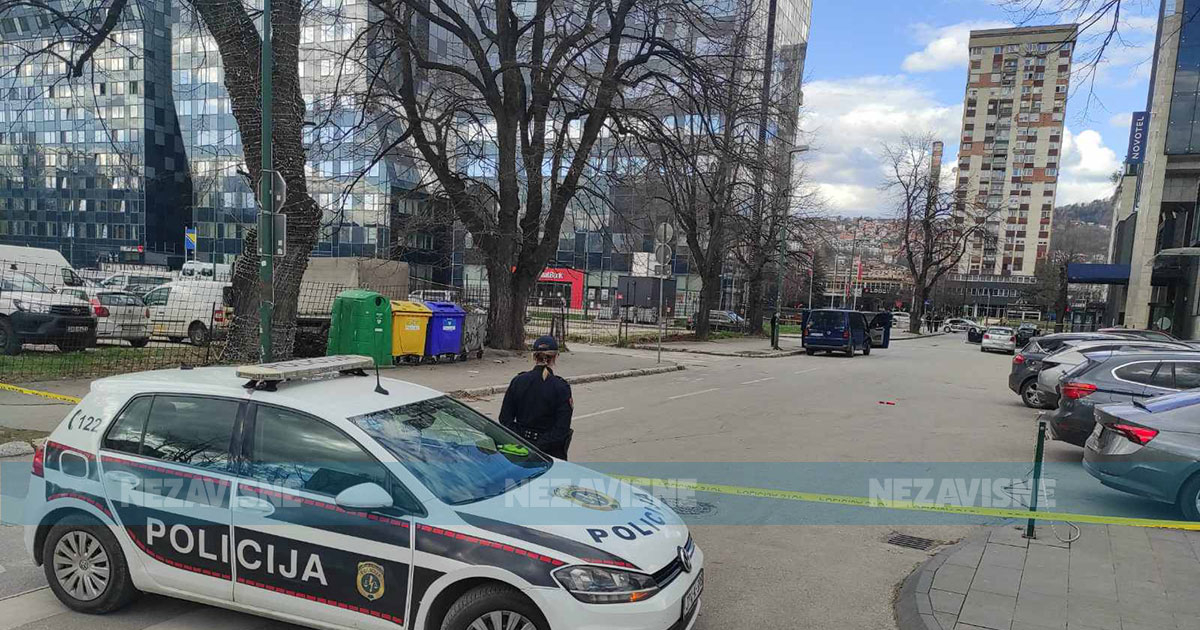 Muškarac ranjen u pucnjavi u Sarajevu, uhapšene tri osobe