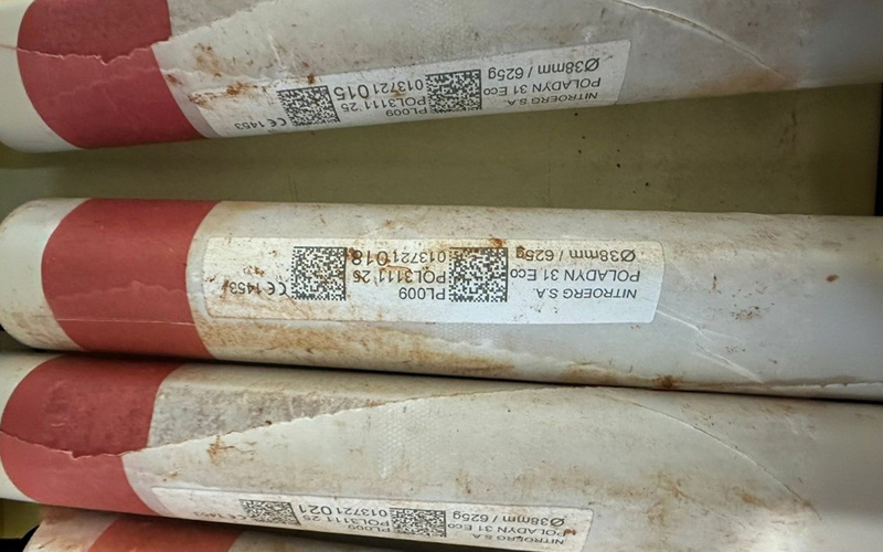 Tokom pretresa Fiata pronađeno 6,8 kilograma ukradenog eksploziva. Vozač uhapšen